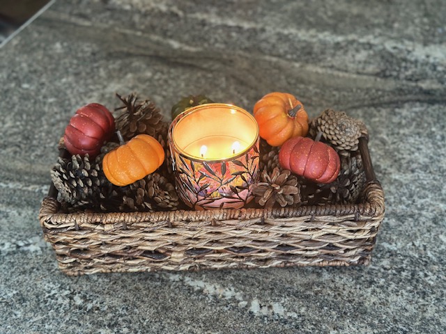 Fall tabletop decor