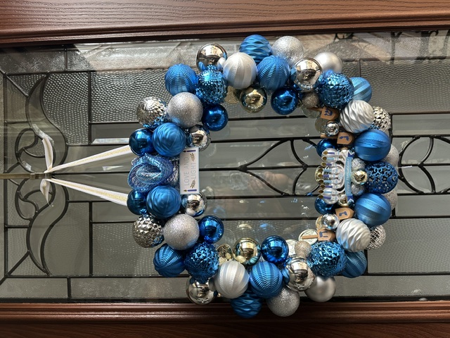 Hanukkah Wreath 1