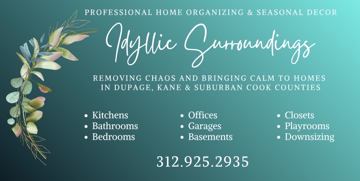 Idyllic Surroundings - Professional Home Organizing & Seasonal Decor